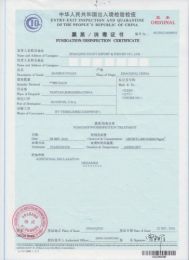 Export certificates